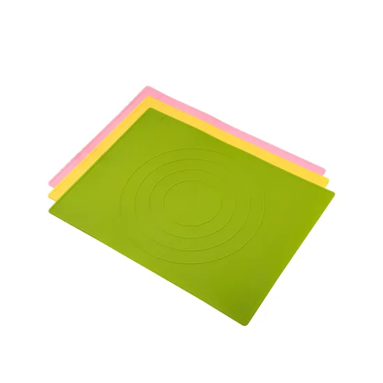 Thickened Food-Grade Silicone Panel Kneading Mat for Baking and Rolling Flour