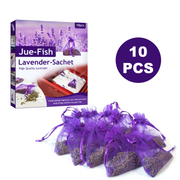 Sustainable Eco-friendly Lavender Sachet Bags - Private Label Jue-fish OEM ODM Natural Fragrance Scented Sachet Bags