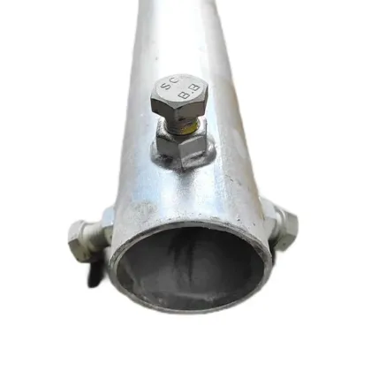 Square Flange Ground Screw Pile Ground Screw Foundation