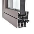 Powder coated aluminium profile window