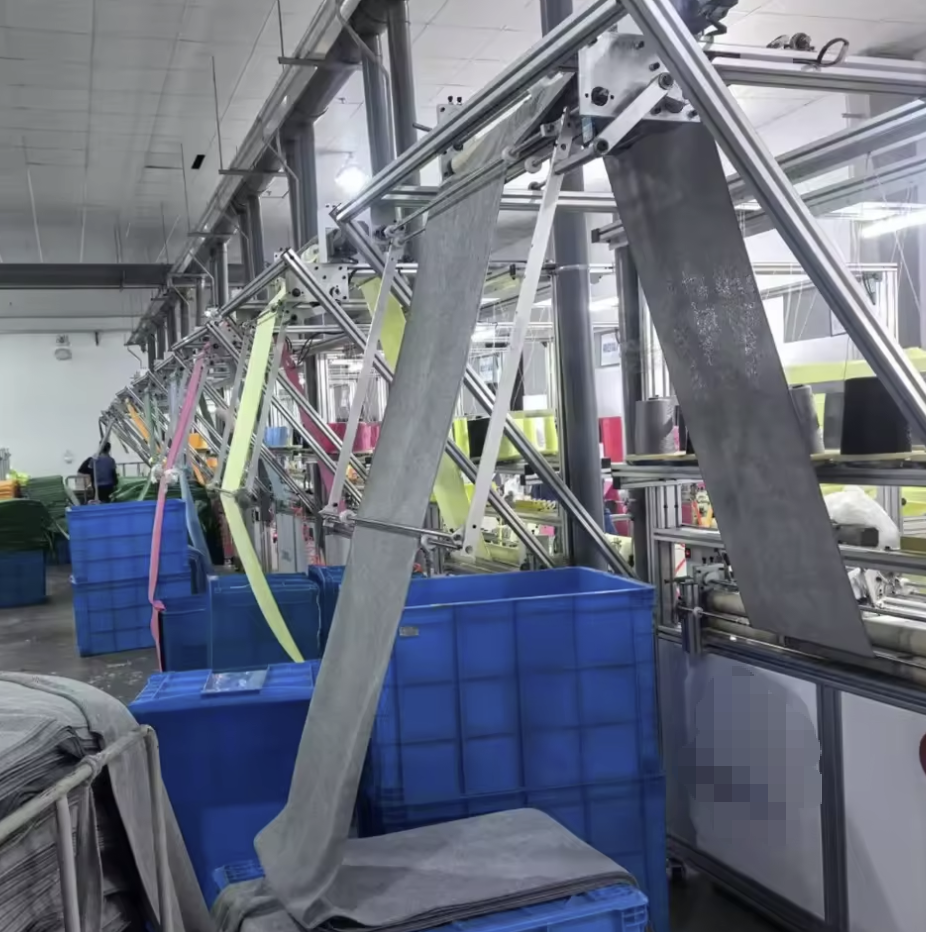 Automatic Microfiber Tea Towel Sewing Machine