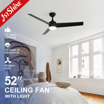 1stshine 52 Inch LED Ceiling Fan with Silent Motor and Remote Control