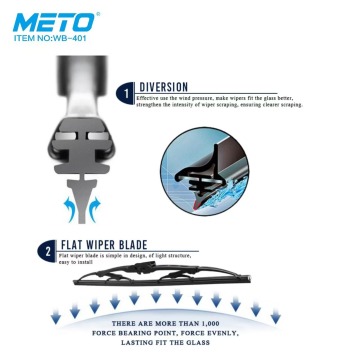 Best Selling Metal Frame Windshield Wiper Blades