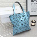 Fesyen Diamond Wanita Handbags Wanita Tote Bags Reusable Shopping Bags dengan Logo Geometric Bag