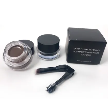 2020 Organic Gel Brown Eyebrow Cream - Waterproof & Natural Look