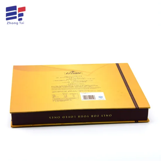 Rigid Book Shape chocolate gift box