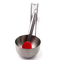 Bbq Sauce Pot with silicone Basting Brush