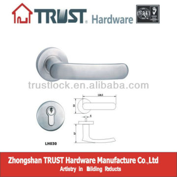 Trust LH030:Stainless Steel Solid Lever Handle