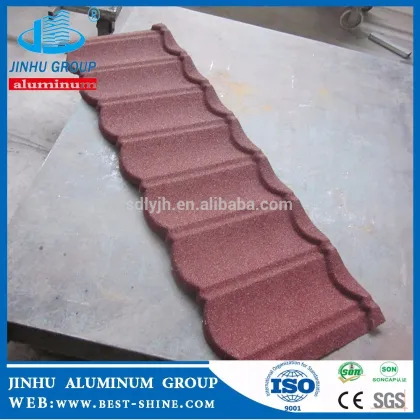 Building materials stone coated metal roofing tile