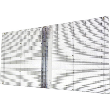 Transparent digital video wall