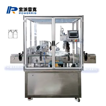 Automatic Bottle Liquid Oral Crimping Machine for Penicillin Vaccine Powder Filling