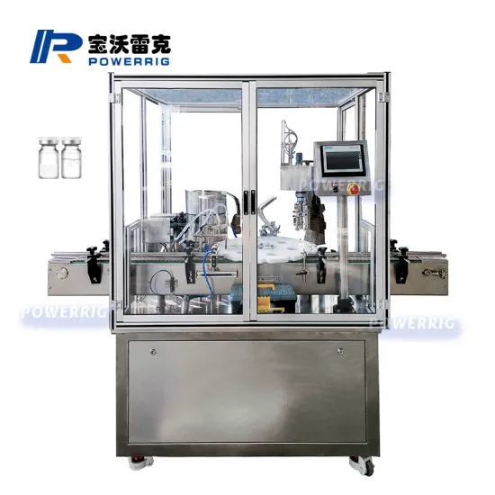 Automatic Bottle Liquid Oral Crimping Machine for Penicillin Vaccine Powder Filling
