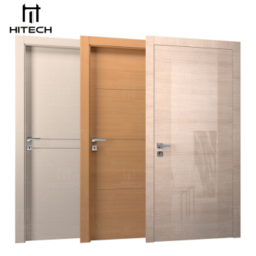 Hitech Prehung Wood Modern Modern Interior Portas para salas residenciais