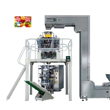 Automatic Small Hardware Candy Banana Chips Weighing and Packing Machine