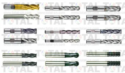 solid carbide End Mills, HSS end mills