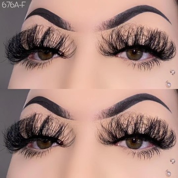 Cruelty-Free Vegan 25mm Faux Mink Eyelashes - Wholesale Russian Magnetic Lashes