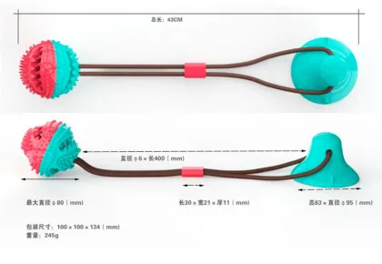 Anti-Bite Ball dog toy Leakage food ball toy