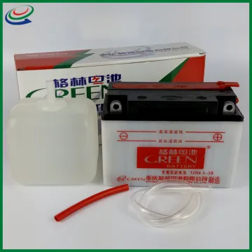 Light sealed lead acid motorcycle battery with 12v