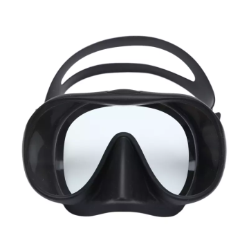 Máscara de buceo anti-fog sin fog en marco asequible al por mayor con correa de silicona: ideal para la pesca de lanza para adultos y actividades de buceo