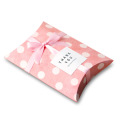 Delicate Custom Colorful Paper Packaging Pillow Box