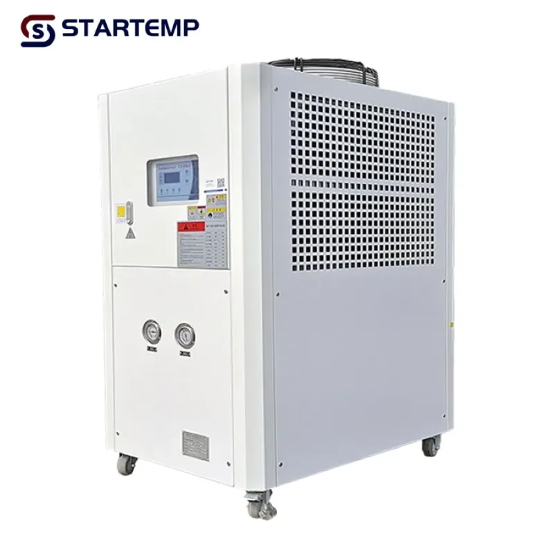 Small Air-Cooled Water Chiller for Cold Plunge Pools in Plastic Industry