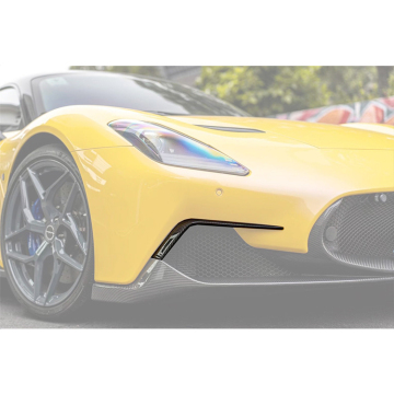Carbonado Dry Carbon Fiber NVT Split Splitter Winglets Kit para Maserati MC20