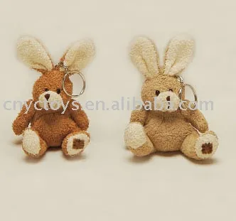XCY354 Plush Rabbit Keychain