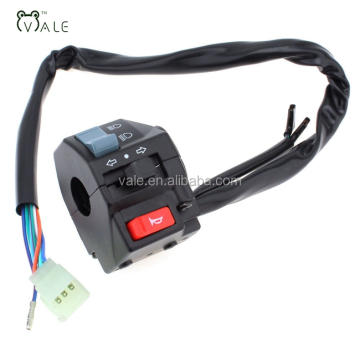 Title: "DC12V Motorcycles Bikes Handlebar Switch Kit: Low/High Beam & Horn Control, 7/8\" Installation
