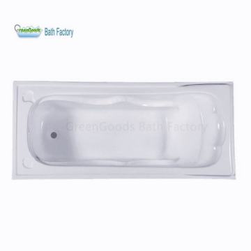 Portable 1.7m Acrylic Bathtub for Adults - Simple Acrylic Australia