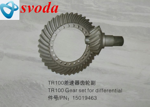Terex TR100 parte a engrenagem cônica espiral de direção 15019463