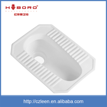 Custom lowest price ceramic sanitary chinese squatting pan toilet