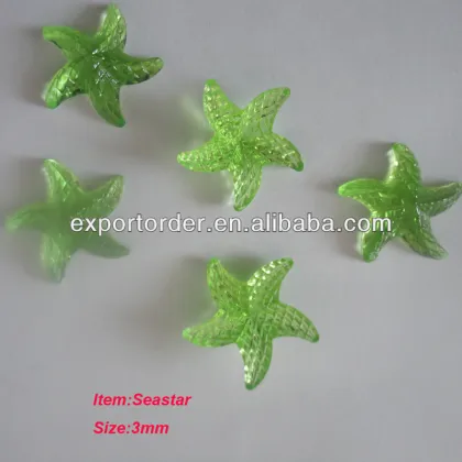 plastic seastar for aquariums decoration