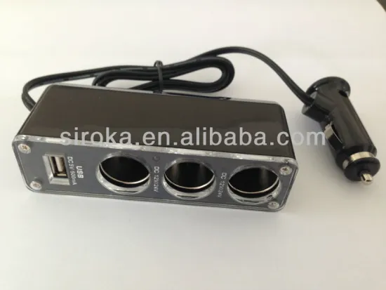 60W 500mA DC/DC Car Cigarette Lighter Socket Power Adapter