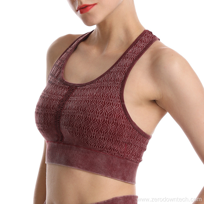 new seamless sports Push Up bra