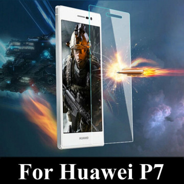 0.33mm 2.5D Tempered glass screen protectors for Huawei P7