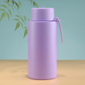 Large capacity straw outdoor portable sports water cup
