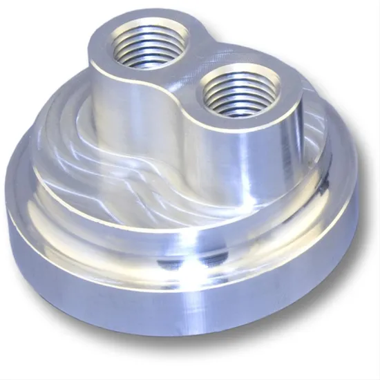 CNC custom high precision billet 7075 aluminum auto engine oil filter