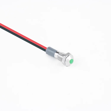 6mm-10mmメタルIP67防水LEDインジケータライト12V信号ランプ