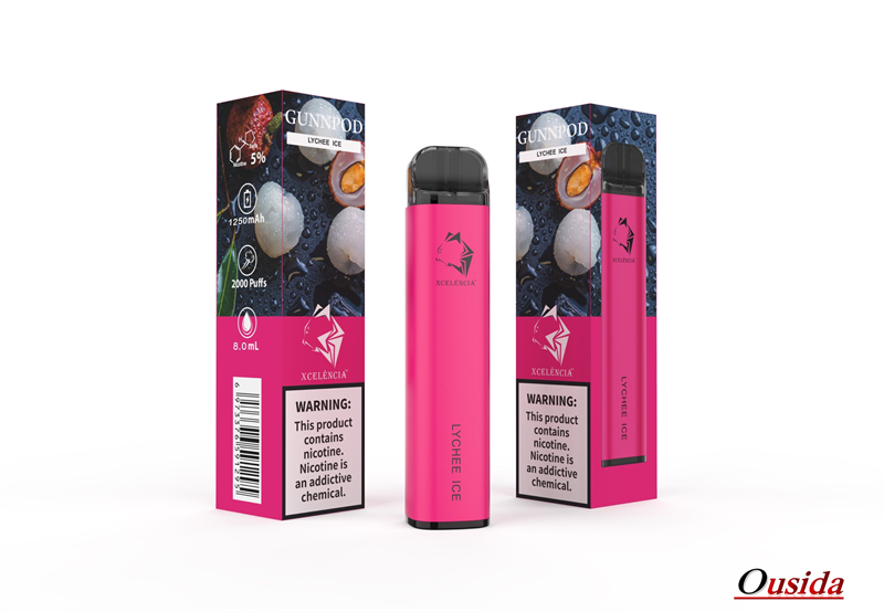 Súng dùng một lần 2000 Puffs E-Xì gà