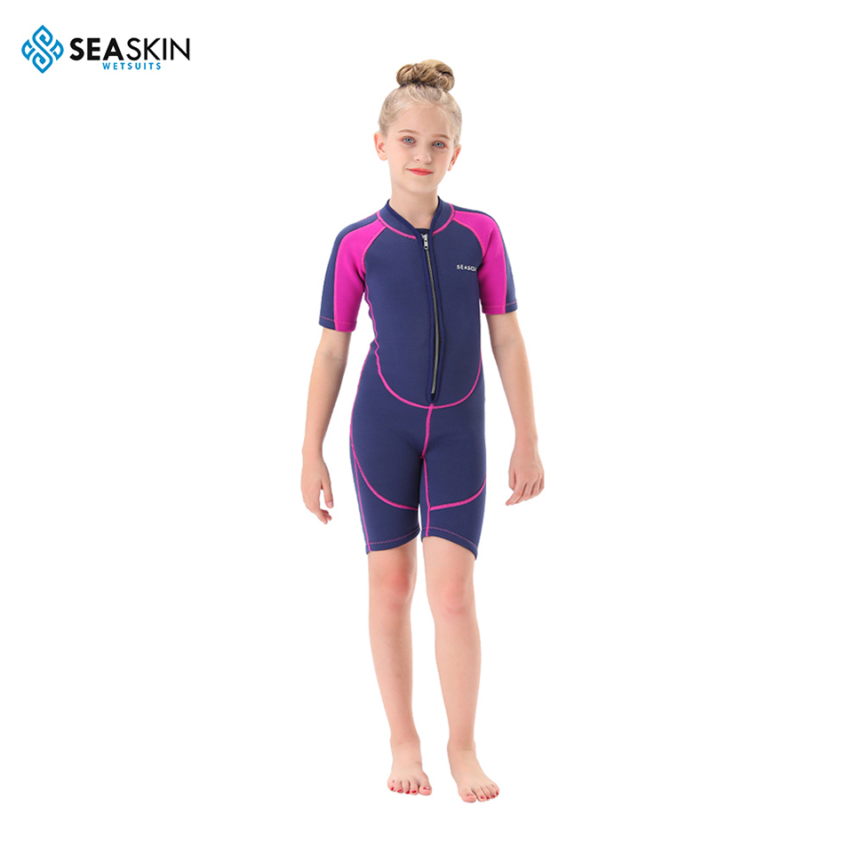 Seaskin Eco Friendly Neoprene Children Menyelam Wetsuit