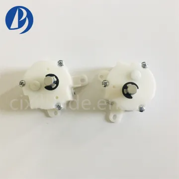 Electric Floor Fan Components: Plastic Gearbox, Switch, and Fan Assembly