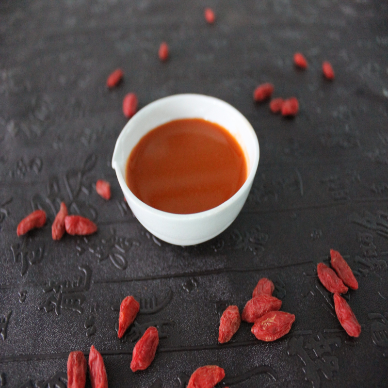 Jus de goji boisson énergétique GMP Factory pour la santé