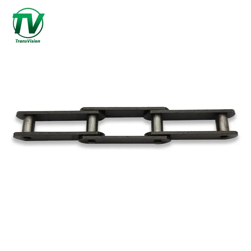 Chain Factory Transmission Roller Cement Bucket Elevator Scraper Long Pitch Welded Forged Double Pitch Conveyor Chain M Fv Series