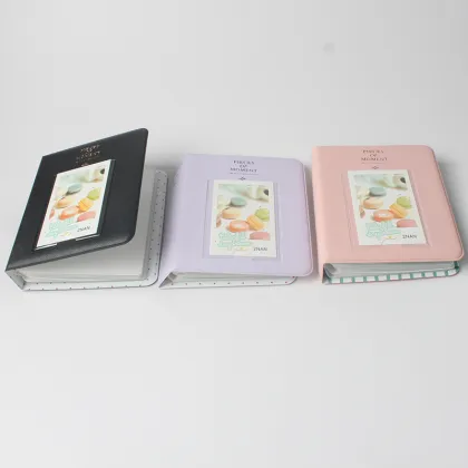 Korean Style Retro Cute Mini Polaroid Photo Album with 40 Pockets and Heart-Shaped Design