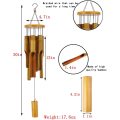 Bamboo Wind Chimes with Amazing Deep Tone