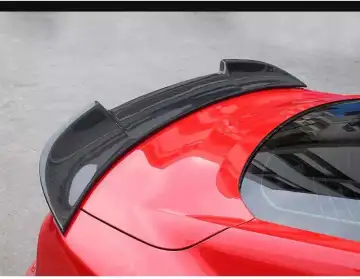 High-Quality Real Carbon Fiber Rear Tail Spoiler and Wing Trims for 2015 Mustang