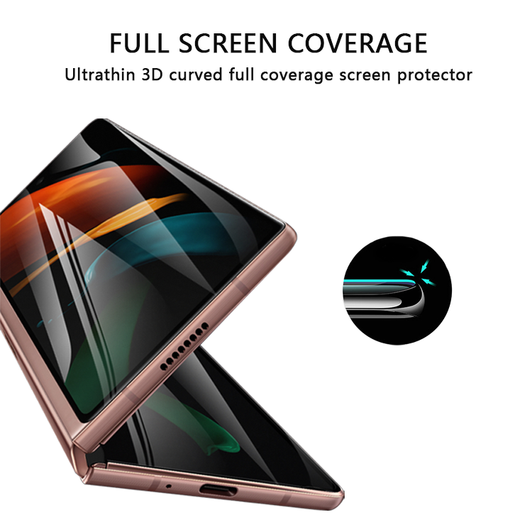 Full coverage screen protector for Samsung Galaxy Z Fold2
