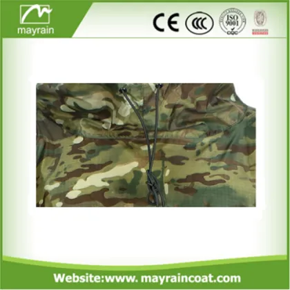 Heavy Duty Long Raincoat Military Rain Poncho