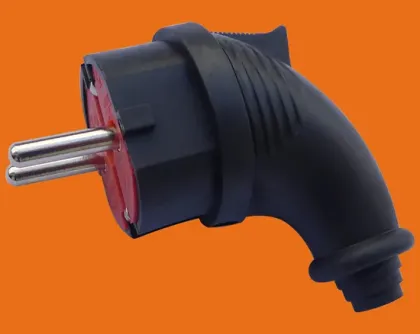 European Waterproof Plug Extension Wiring Corner Plug