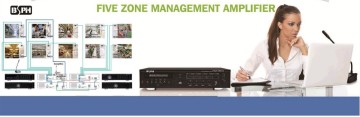 Extended to 20 Zones ALL in One BGM PA system HBA-3240A Australia in hot sell